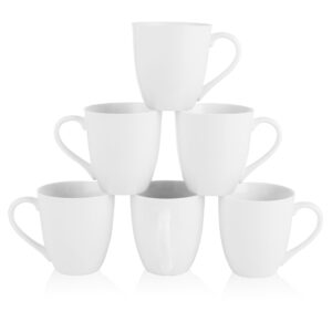 VICRAYS Creme Brulee Ramekins Ceramic Bowls - Mini Custard Cups 8