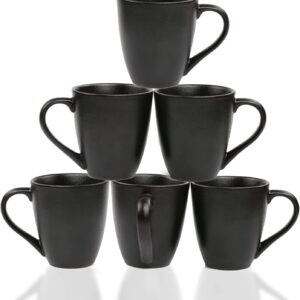 KIVY Cappuccino cups set of 4 [6oz] - Thick-walled Cups, Stonegrey